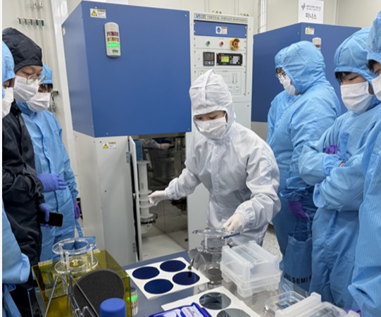 제주대학교 전자공학과, 춘천기계공업고등학교 대상 반도체 공정분야 체험 교육 실시