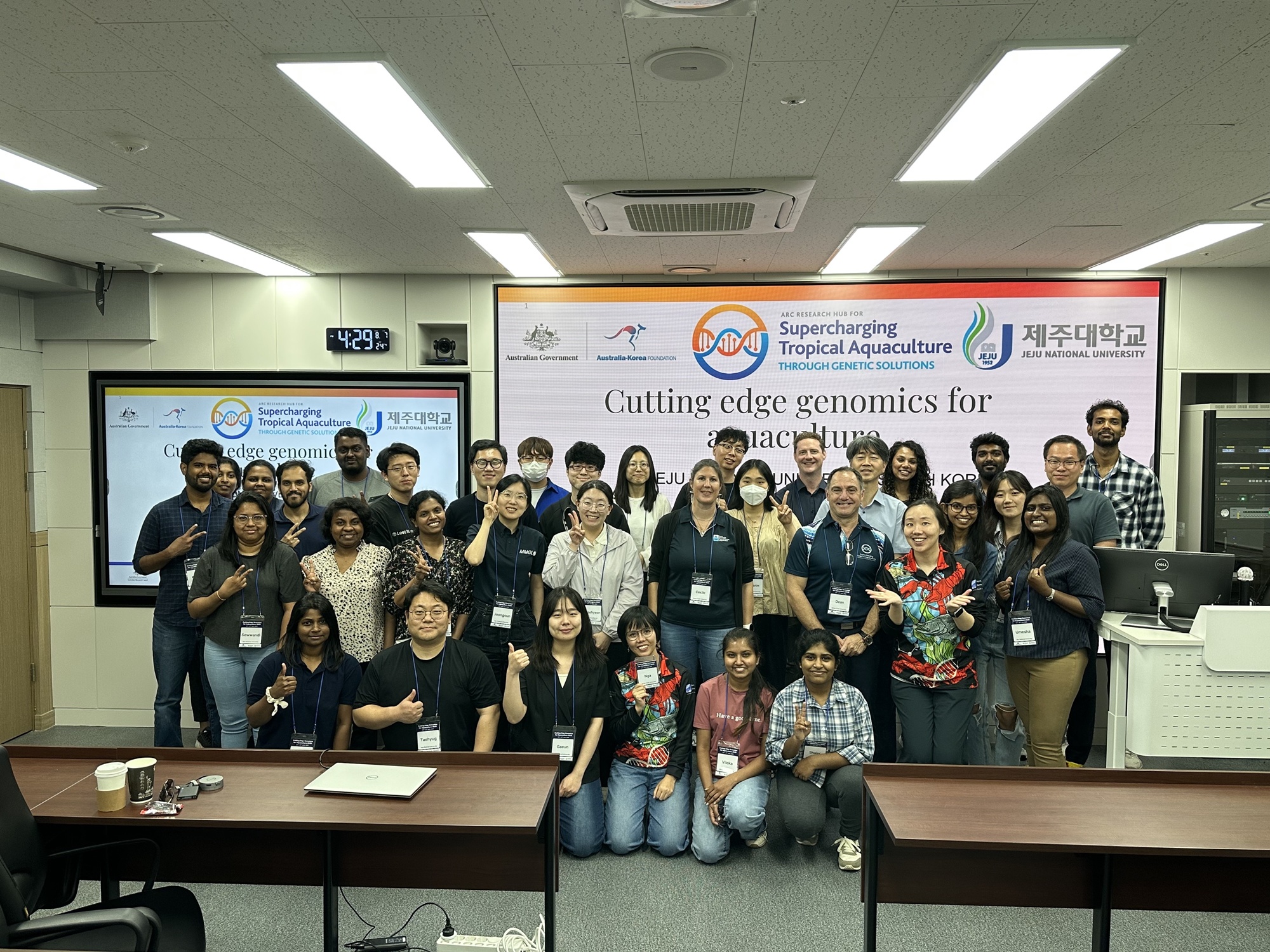 제주대학교-호주 James Cook 대학 공동 워크숍 성료