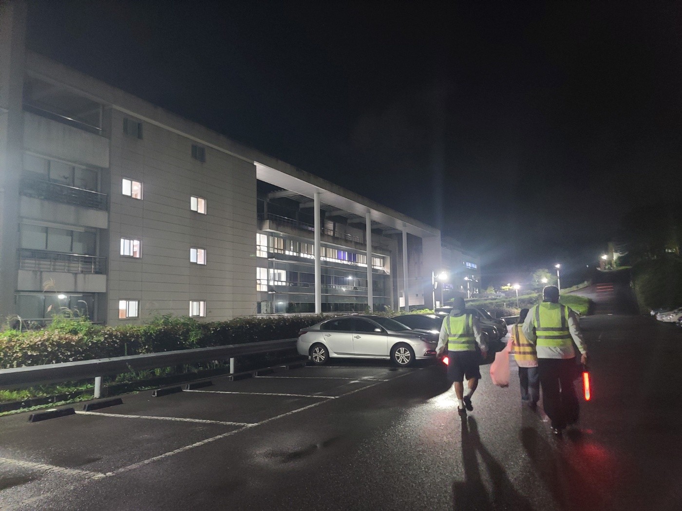 국내최초 ‘캠퍼스 러닝 순찰’ 제주대 활동 눈길