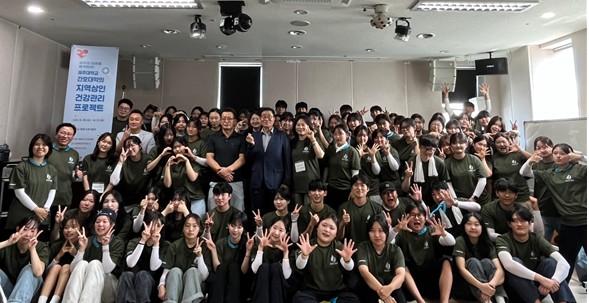 제주대 간호대학, 전통시장서 지역상인 건강관리 캠페인 운영