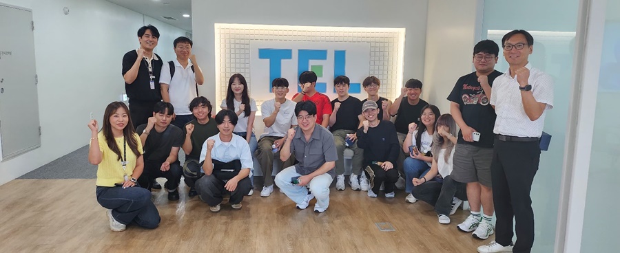 제주대 전자공학과,  반도체 공정 실무교육 및 산업체(도쿄일렉트론코리아) 견학