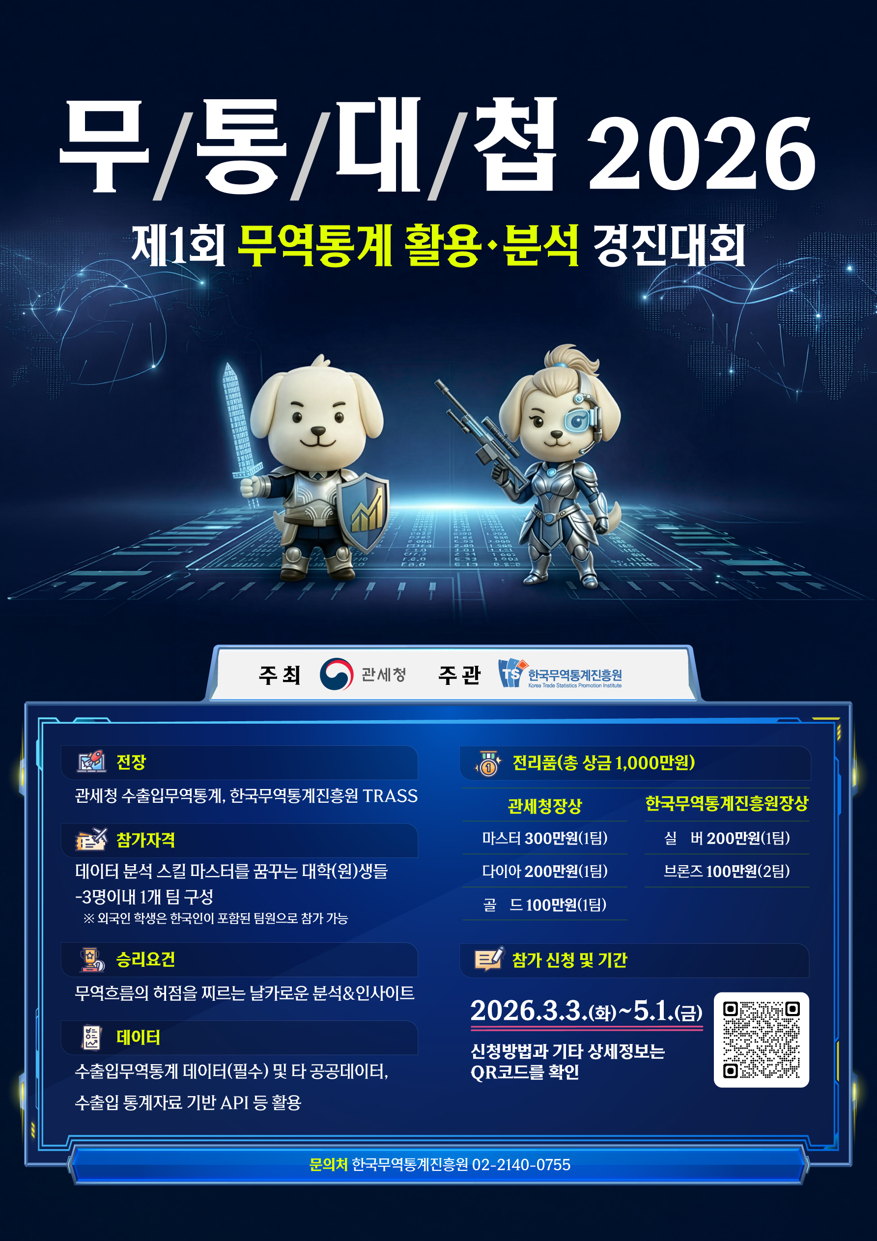 제1회 전국 대학(원)생 무역통계 활용 분석 경진대회