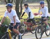 체육학부, 서울올림픽 26주 기념 자전거 도일주