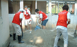 '한센병' 소록도병원서 봉사활동