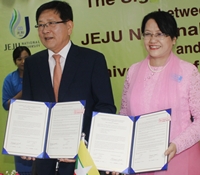 동남아 4개 대학과 학술교류 협정