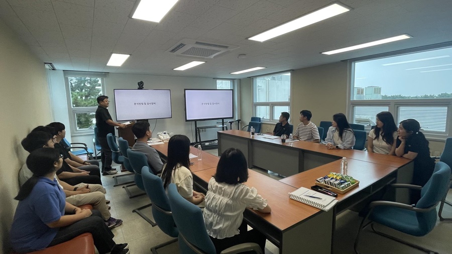 생명과학기술혁신센터, 지하수 채취 및 수질교육 개최