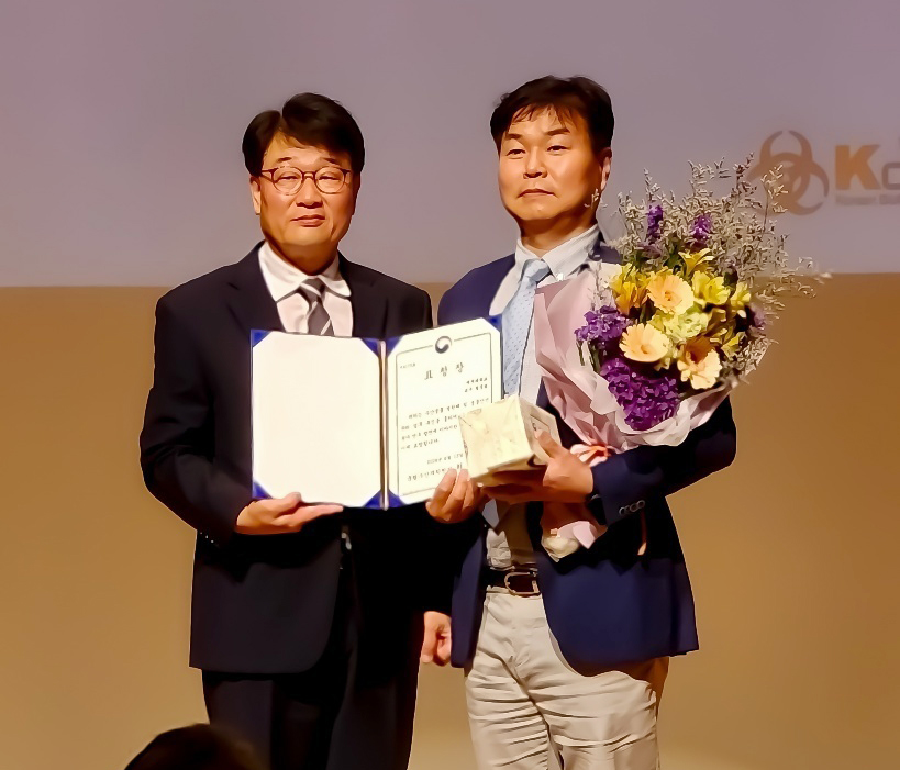 수산생명의학과 정준범 교수, 국립수산과학원장 표창장 수상