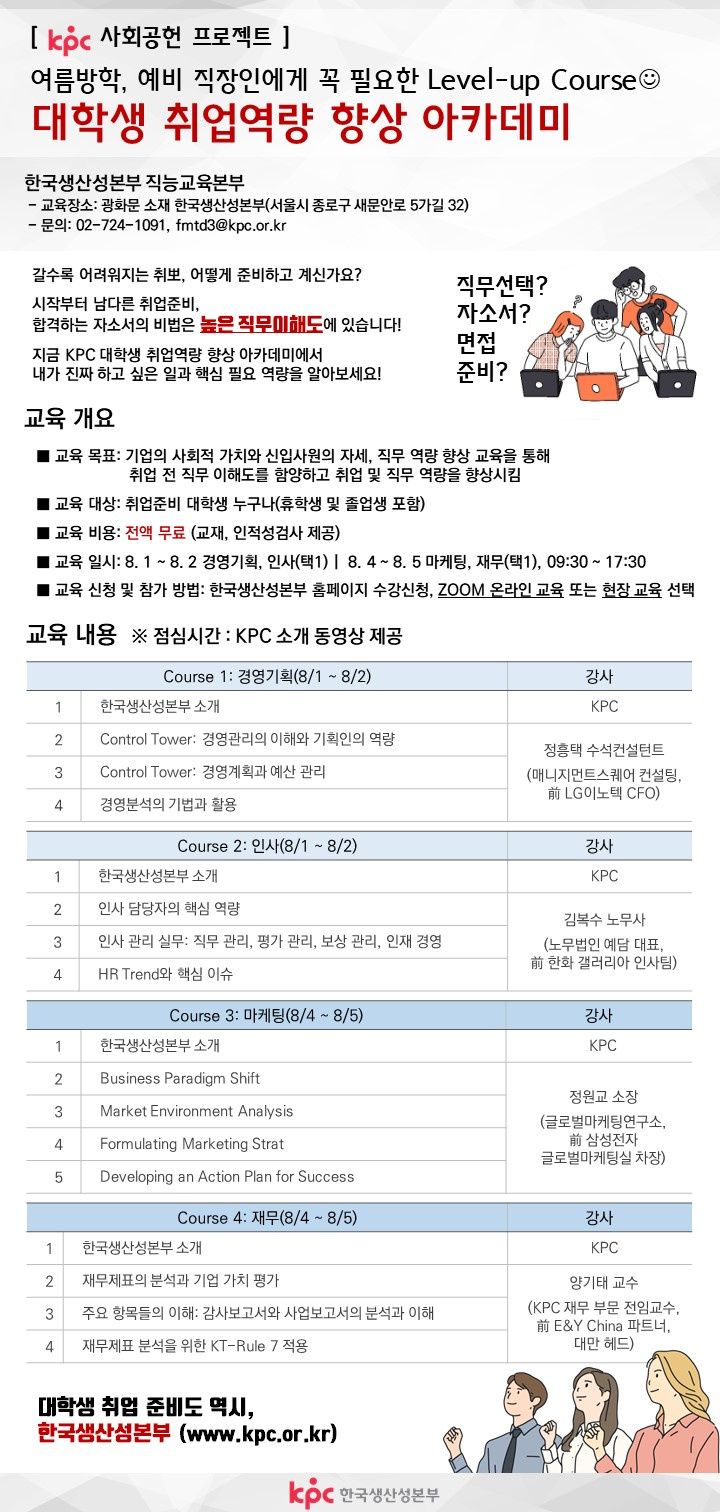 한국생산성본부_대학생 취업역량 향상 아카데미.jpg